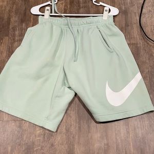 Nike fleece shorts size small